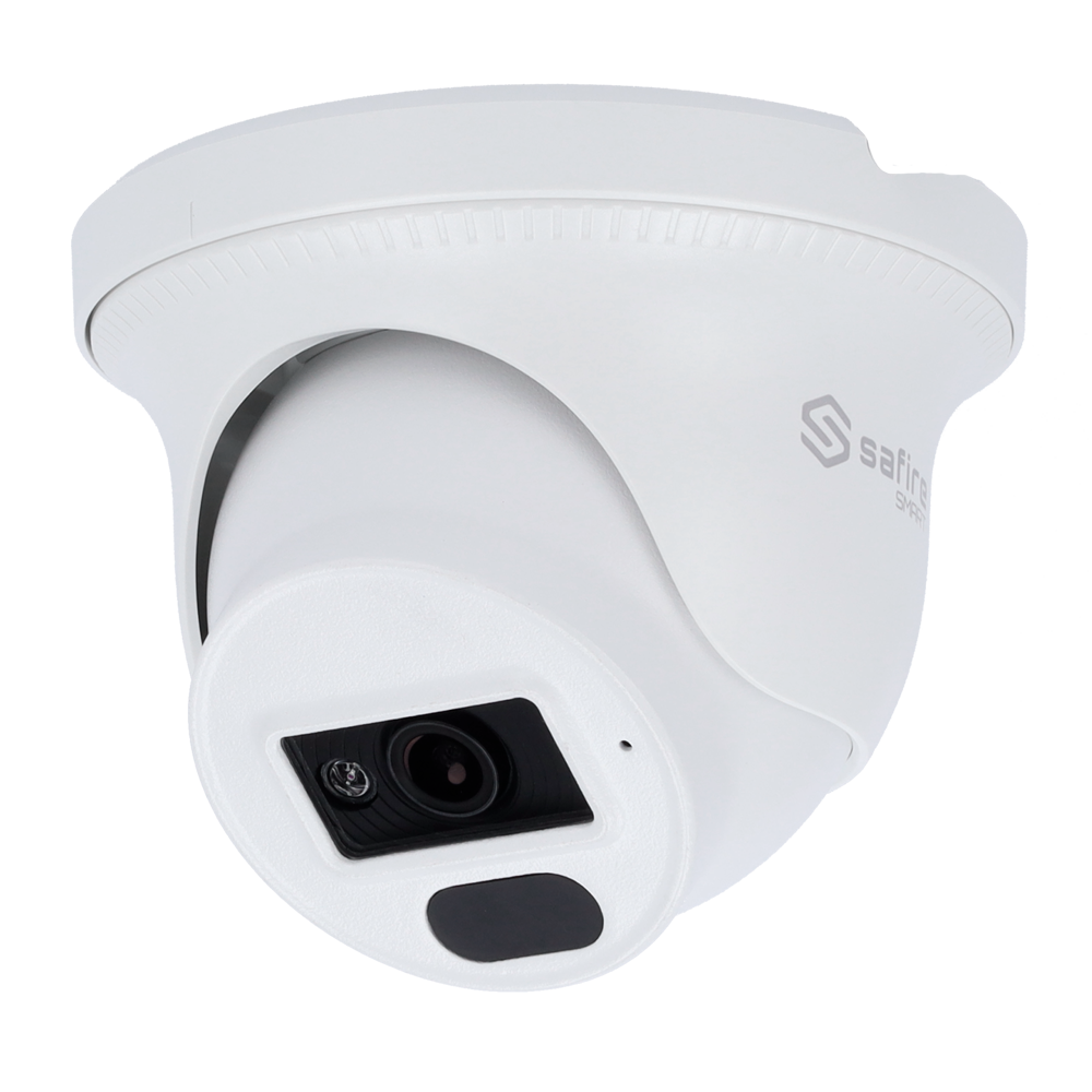 Telecamera Turret IP Safire Smart 2 MP, ottica 2.8 mm, audio, IR 30 m