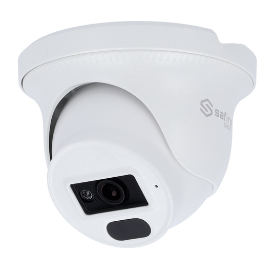 Telecamera Turret IP Safire Smart 2 MP, ottica 2.8 mm, audio, IR 30 m