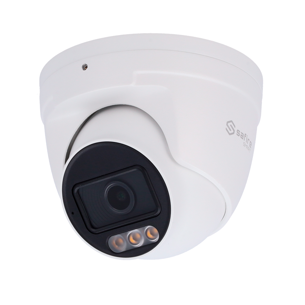 Telecamera Turret IP Safire Smart 8 MP, ottica 2.8 mm, audio