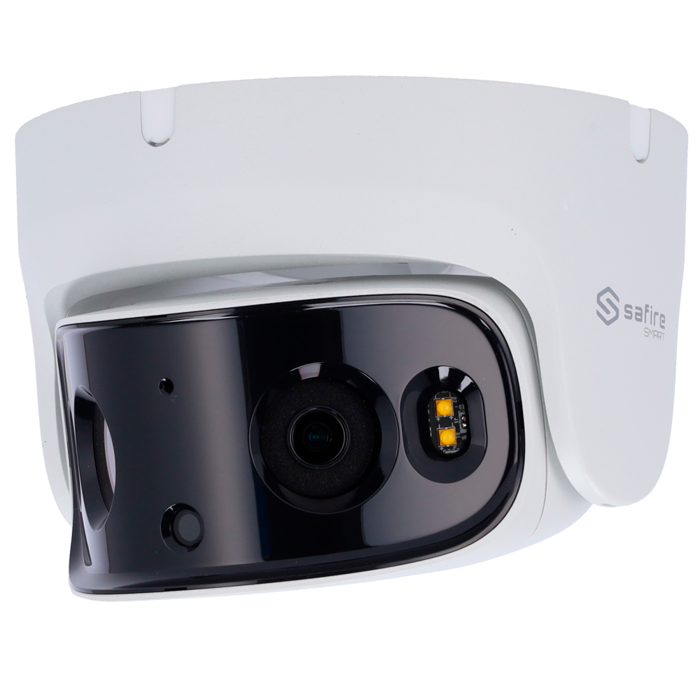 Telecamera Turret IP Safire Smart 8 MP, AI, audio