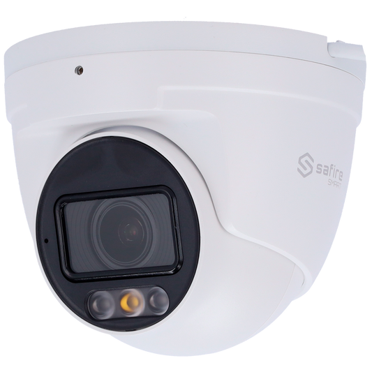 Telecamera Turret IP Safire Smart 8 MP, NightColor, AI, audio, IR 50 m