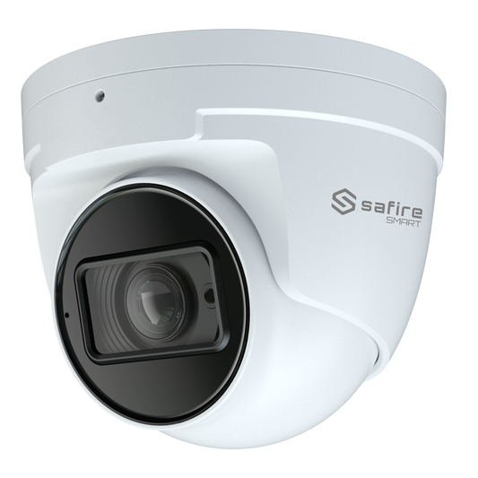 SF-IPT520ZA-6I1 Safire Smart - Telecamera Dome IP gamma I2 IA Avanzata -  6 Megapixel- Ottica motorizzata 2.8~12 mm | Audio | IR 50m - IA Avanzata: Metadati video e Rilevamento del Volto 