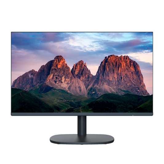 Monitor SAFIRE LED 22" - Progettato per la videosorveglianza 24/7 - Risoluzione Full HD (1920x1080)  - Formato 16:9 - Ingressi: 1xHDMI, 1xVGA - Supporto VESA 75x75 mm