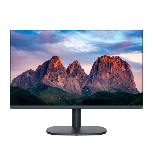 Monitor SAFIRE LED 24" - Progettato per la videosorveglianza 24/7 - Risoluzione Full HD (1920x1080)  - Formato 16:9 - Ingressi: 1xHDMI, 1xVGA - Supporto VESA 100x100 mm