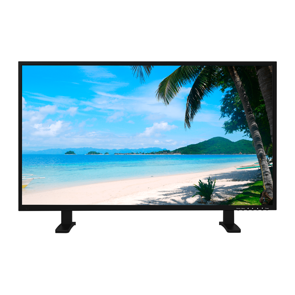 Monitor SAFIRE LED 43" - Progettato per la videosorveglianza 24/7 - Risoluzione 4K (3840x2160) - Formato 16:9  - 3xHDMI, 1xUSB - Altoparlanti e uscita auricolari