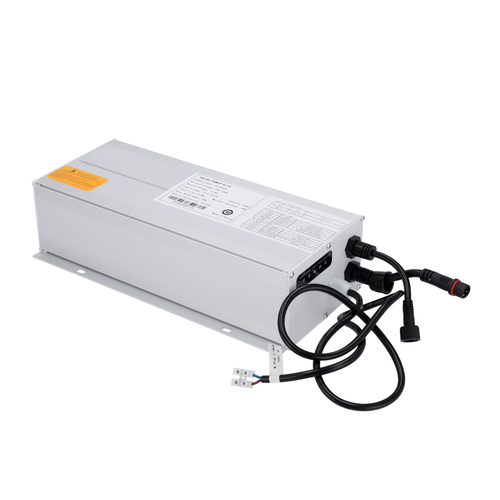 Safire
 - Batteria al Litio LiFePo 512Wh (40Ah) - Regolatore MPPT integrato
 - RS-485 per comunicazione
 - Converter AC; DC - Collegabile a SF-SOLARPANEL-80W