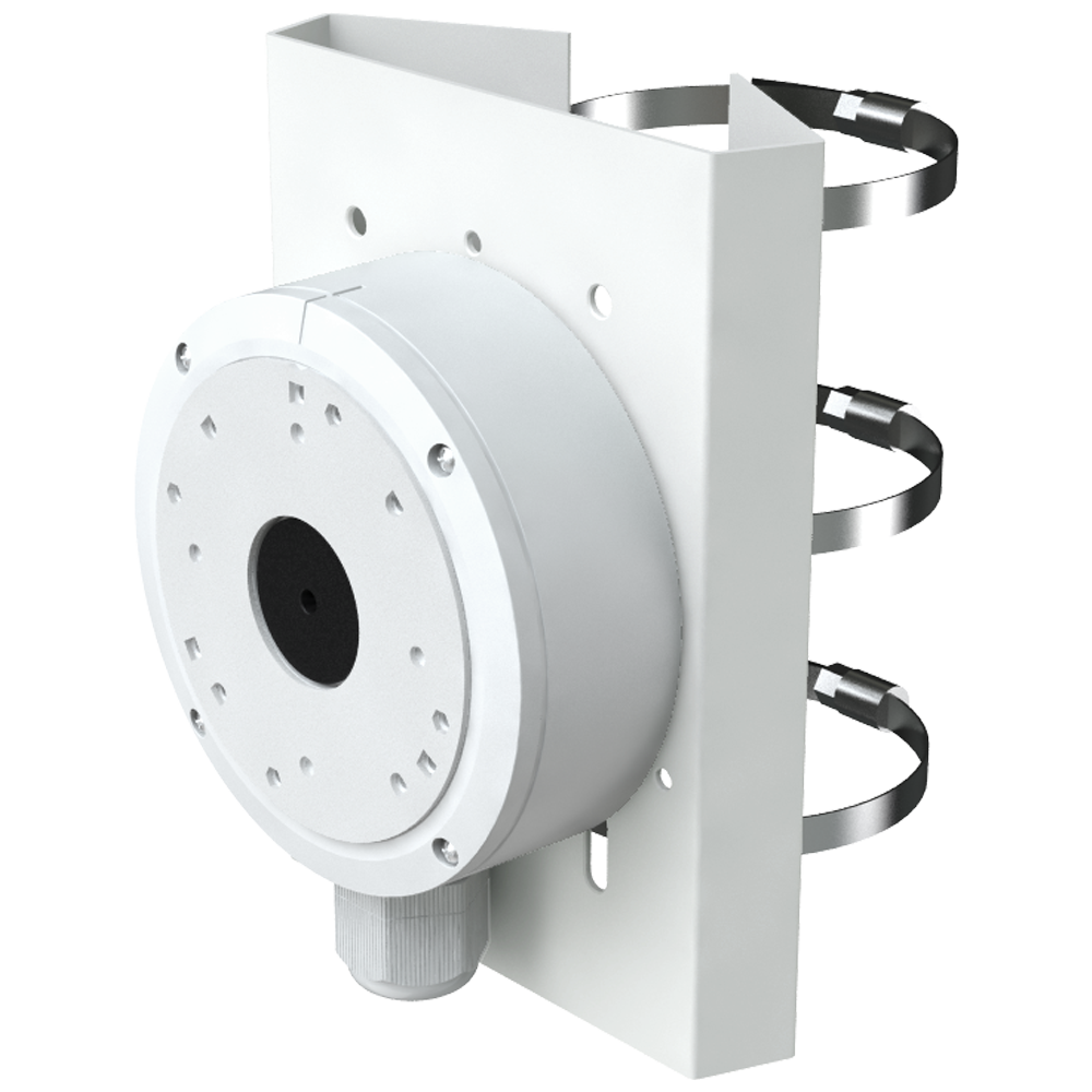 SF-PB-0302+0501 Staffa da soffitto Safire Smart - Altezza 215 mm - Diametro base per telecamere 139.3 mm - Adatto per esterni - Colore bianco - Fabbricato in lega di alluminio