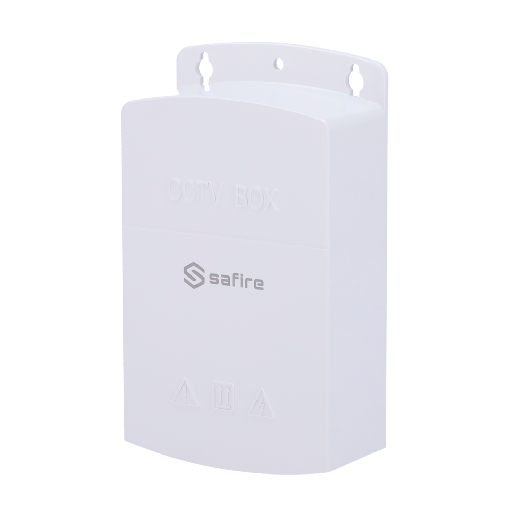 Extender PoE da Esterno Safire - Estende la portata dell'alimentazione PoE fino a 650 metri - 2 porte PoE Out + 1 Uplink RJ45 PoE In - IEEE 802.3 af/at/bt - Potenza massima in uscita 60 W - Porte 10/100 Mbps