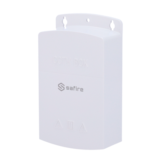 Extender PoE da Esterno Safire - Estende la portata dell'alimentazione PoE fino a 650 metri - 2 porte PoE Out + 1 Uplink RJ45 PoE In - IEEE 802.3 af/at/bt - Potenza massima in uscita 60 W - Porte 10/100 Mbps