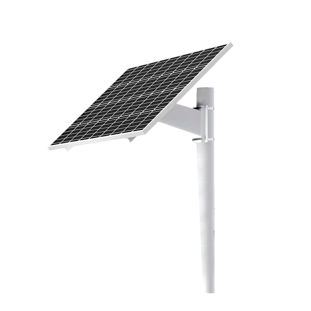 Sistema di alimentazione stand-alone per TVCC - Pannello solare da 60W - Batteria al Litio LiFePo 256Wh (20Ah) - Regolatore MPPT integrato - Staffa per montaggio su palo - RS-485 per comunicazione