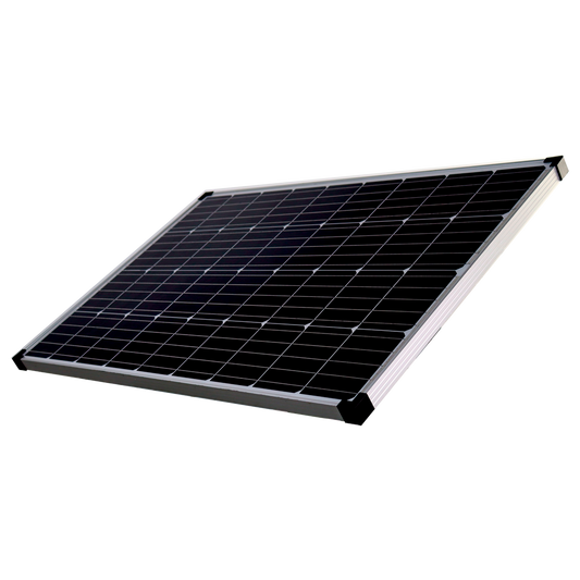 Safire - Pannello solare da 200W - Tensione nominale 18V - Monocristallino - Staffa per montaggio su palo