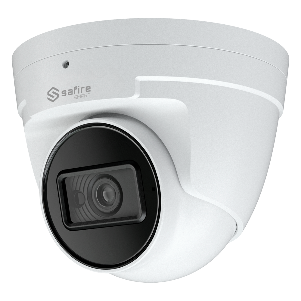 Safire Smart - Telecamera Turret 4 in 1 Gamma E1 - 5 Mp (2560x1936), 1/2.7" CMOS - Ottica 2.8 mm | Portata IR 30 m - DWDR, HLC, BLC, AGC - Waterproof IP67