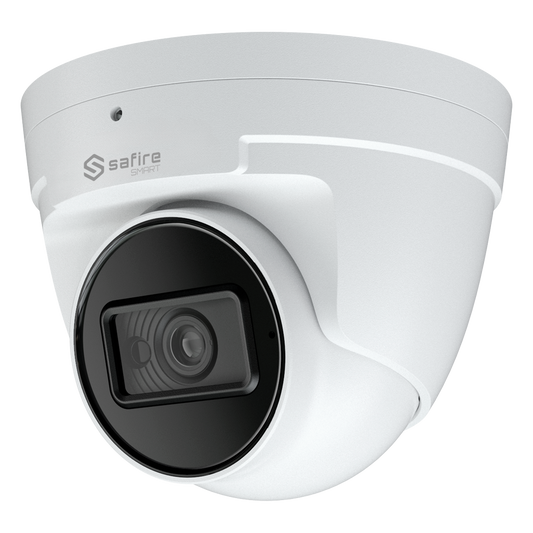 Safire Smart - Telecamera Turret 4 in 1 Gamma E1 - 5 Mp (2560x1936), 1/2.7" CMOS - Ottica 2.8 mm | Portata IR 30 m - DWDR, HLC, BLC, AGC - Waterproof IP67