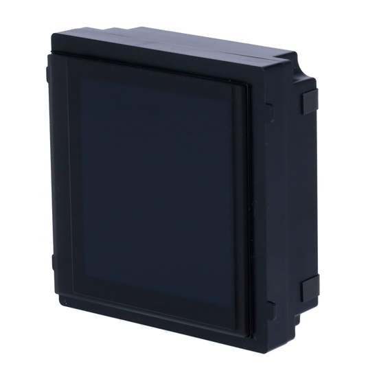 Modulo estensione - Touch screen IPS 4" | Tastiera e directory - Apertura tramite scheda MF e PIN - Memorizzazione 500 contatti - Adatto per uso esterno IP65 | IK08 - Montaggio modulare