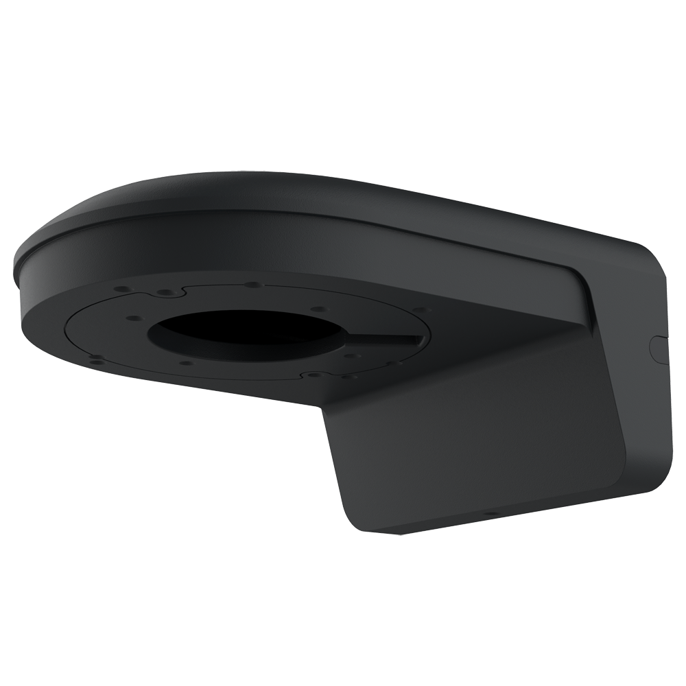 Staffa da parete Safire Smart - Per telecamere dome - Adatto per esterni - Lega di alluminio - Diametro della base 97.4 mm - Passacavo