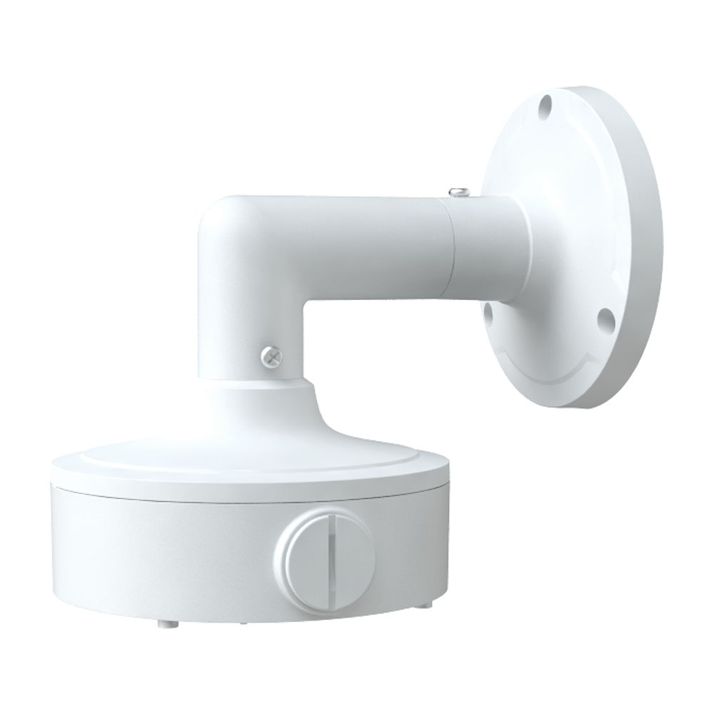 SF-WB-0207+0407 Staffa da soffitto Safire Smart - Altezza 181.9 mm - Diametro base per telecamere 139.3  mm - Adatto per esterni - Colore bianco - Fabbricato in lega di alluminio