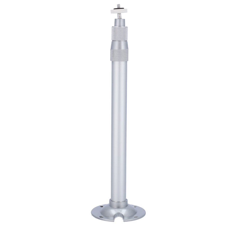 Staffa per telecamera - Estensibile 20~40 cm - Giunto Sferico con Rotazione di 360° - Passacavi