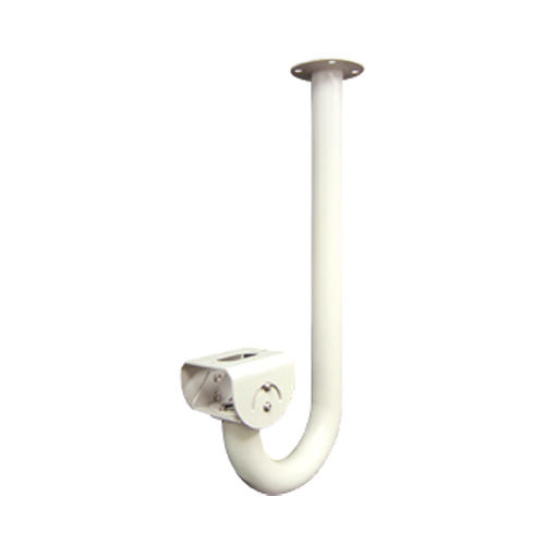 Supporto del tetto con il corpo - Compatibile con HS250W - 470 (Al) x 85 (An) x 240 (Fo) - Resistenza al carico 15 Kg - Alluminio / colore avorio - Giro orizzontale 360° / verticale 85°