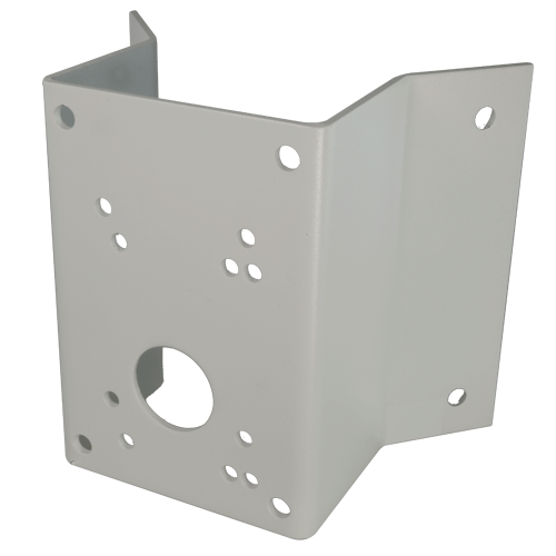 Staffa ad angolo - Compatibile con SD61XX - Adatto per esterni - acciaio elettrozincato - Colore bianco - Passacavo