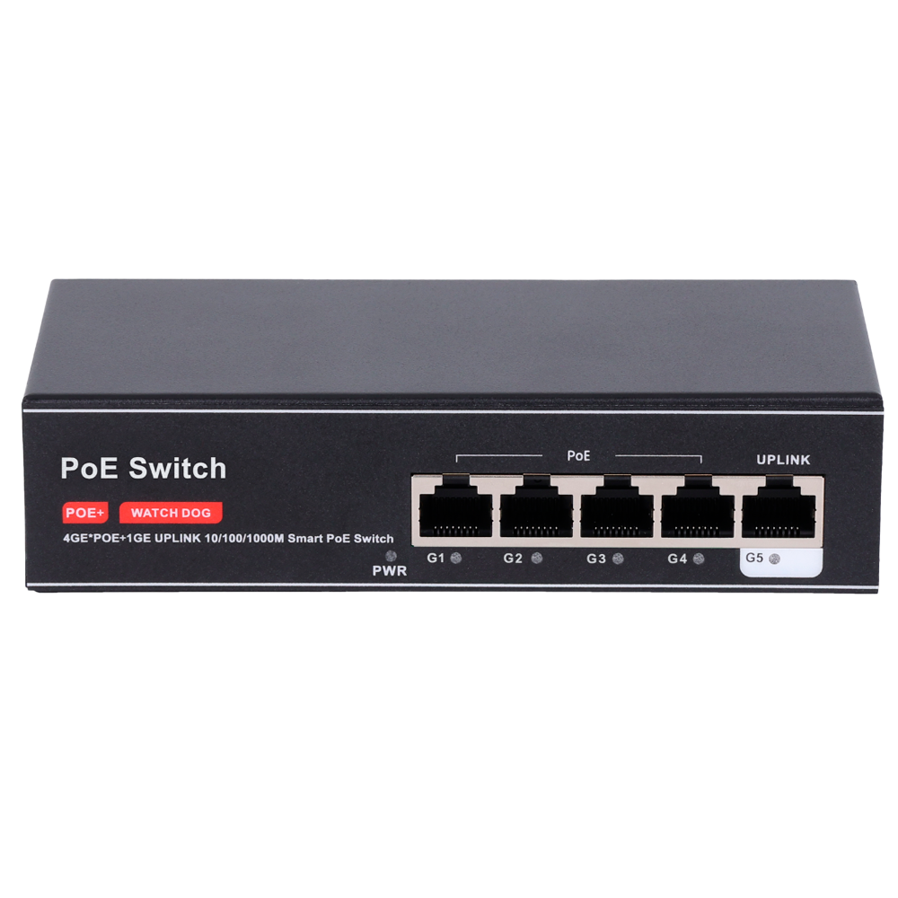 OEM - Switch PoE non gestito Gigabit - SW4GE1GE-65W