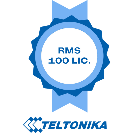 Licenze Piattaforma Teltonika RMS - Pack di 100 Licenze (Crediti) - Monitoraggio remoto Router Teltonika - Configurazione remota Router Teltonika - Gestione Telnet / SFTP / SSH / HTTP / HTTPS - 1 La licenza consente la gestione di 1 router per 1 mese