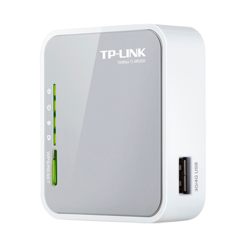 TP-LINK - Router Wi-Fi portatile 3G/4G - Connessione Ethernet, USB - Pezzi 3G/4G e Wifi - Collegare ad un dispositivo IP - 150 Mbps max