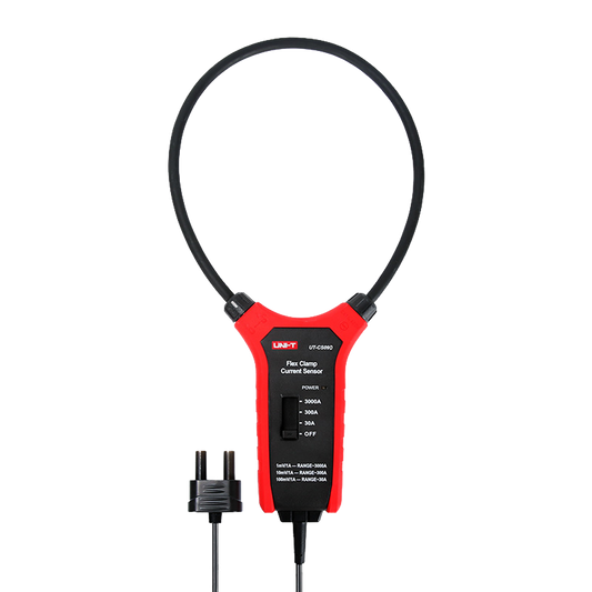 Accessorio per pinza amperometrica - Pinza amperometrica flessibile 18" - Misurazione dell'intensità  AC fino a 3000A - Compatibile con multimetro / pinza amperometrica - Test di caduta di 1m