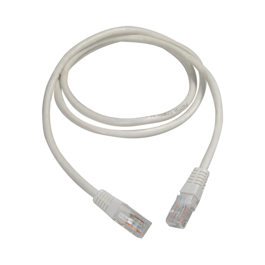 Cavo UTP Safire - Ethernet - Connettori RJ45 - Categoria 5E - 1 m - Colore bianco