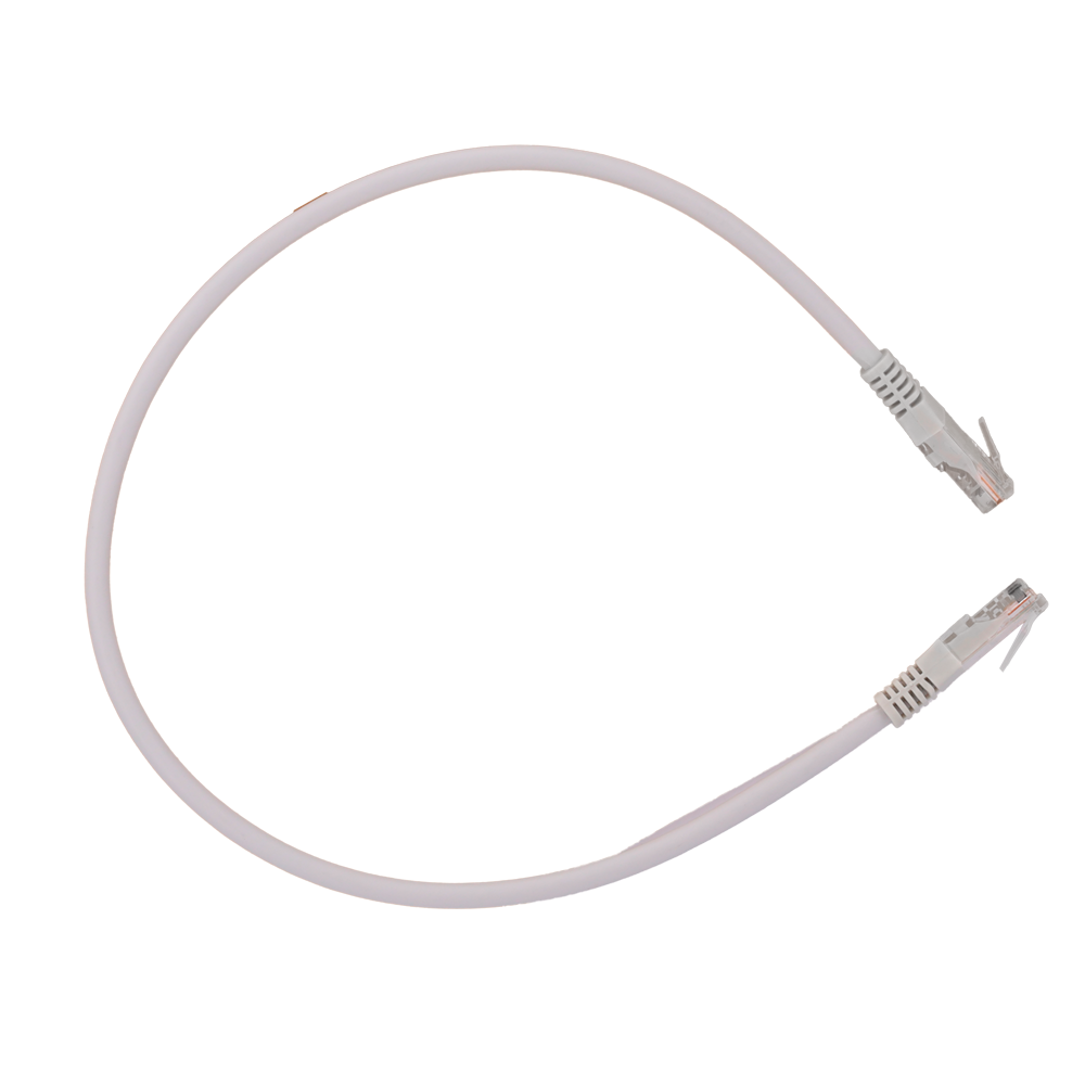 Safire - Cavo patch UTP Cat. 6 RJ45 0,5 m bianco - UTP6-H-05W