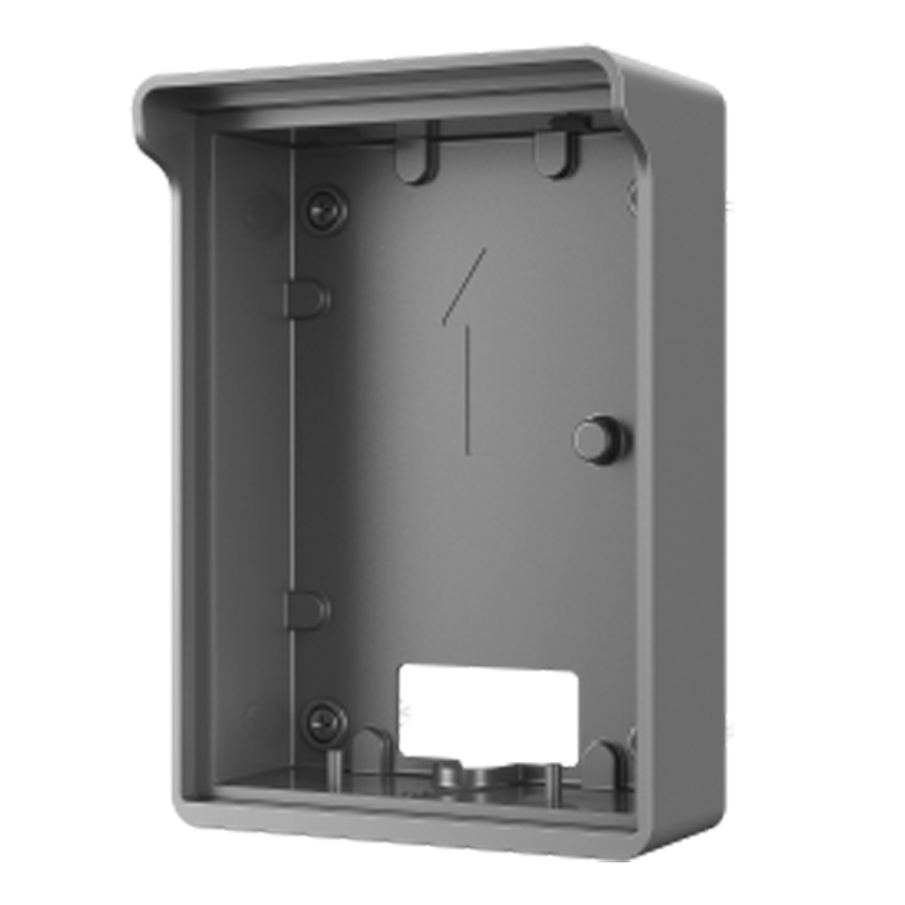 X-Security - Supporto da superficie per XS-V2202E-IP - Un modulo - 141mm (Al) x 102mm (An) x 49mm (Fo) - Fabbricato in lega di alluminio - Collegamento versatile con fori di collegamento