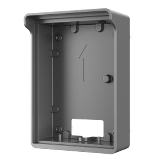 X-Security - Supporto da superficie per XS-V2202E-IP - Un modulo - 141mm (Al) x 102mm (An) x 49mm (Fo) - Fabbricato in lega di alluminio - Collegamento versatile con fori di collegamento
