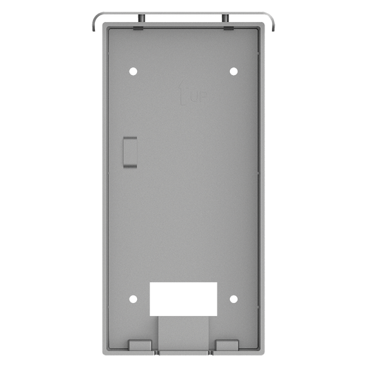 X-Security - Supporto da superficie per XS-V3221E-IP - Un modulo - 205mm (Al) x 109mm (An) x 34mm (Fo) - Fabbricato in lega di alluminio - Collegamento versatile con fori di collegamento