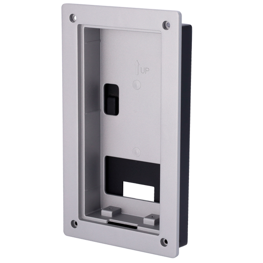 X-Security - Scatola di registro per XS-V3221E-IP - Un modulo - 223mm (Al) x 121mm (An) x 33mm (Fo) - Fabbricato in lega di alluminio - Collegamento versatile con fori di collegamento