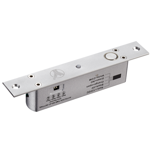 Blocco di sicurezza elettromeccanico - Modo apertura Fail Safe (NC) - Forza di ritenzione 1000 Kg - Sensore stato porta - chiusura automatica programmabile - Fabbricato in alluminio