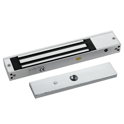 Ventosa elettromagnetica - Per porta semplice - Modo apertura Fail Safe - Forza di ritenzione 180 Kg - Alimentazione DC 12 V - Profili diversi compatibili