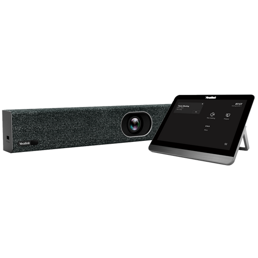 Yealink Videoconferenza All in One - Camera 20MP - Angolo di visione 120° - 8 microfoni integrati - Altoparlante integrato - Soluzione Teams