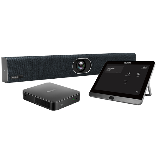 Yealink Videoconferenza All in One - Telecamera 20MP - Angolo di visione 133° - 8 microfoni integrati - Altoparlante integrato - Soluzione Teams