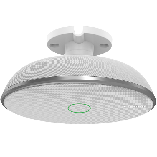 Array di 8 microfoni - Portata 6m e 360° - Intervallo di frequenza 100Hz -16 KHz - Power over Ethernet (PoE) - Indicatore LED