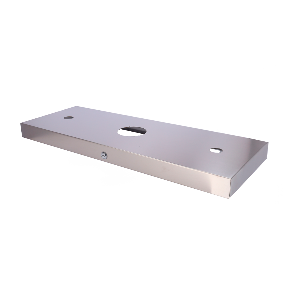 Coperchio superiore per tornello - Integrazione di staffe verticali - 2 fori di installazione - Adatto al tornello ZK-TS2000-PRO - Fabbricata in acciaio inossidabile SUS304 - facile installazione
