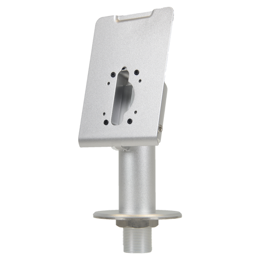 Supporto verticale per tornelli - Specifico per i dispositivi di riconoscimento facciale - Compatibile con ZK-PROFACE-X - Fori di connessione - 152 mm (H) x 50 mm (l) x 90 mm (à) - Fabbricato in lega di alluminio