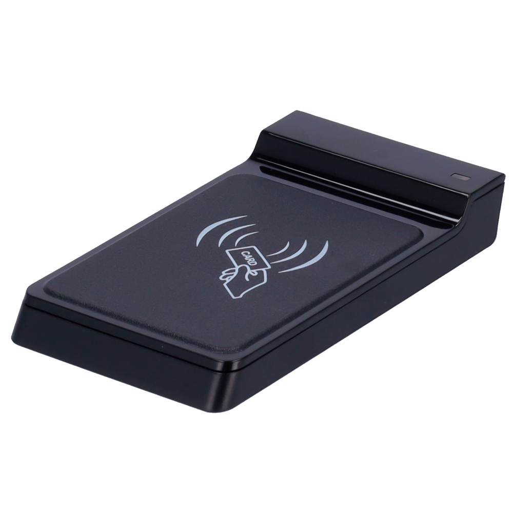 Lettore di schede USB - Schede EM RFID - Indicatore LED - Plug & Play - Lettura affidabile e sicura - Compatibile con i software ZKTeco