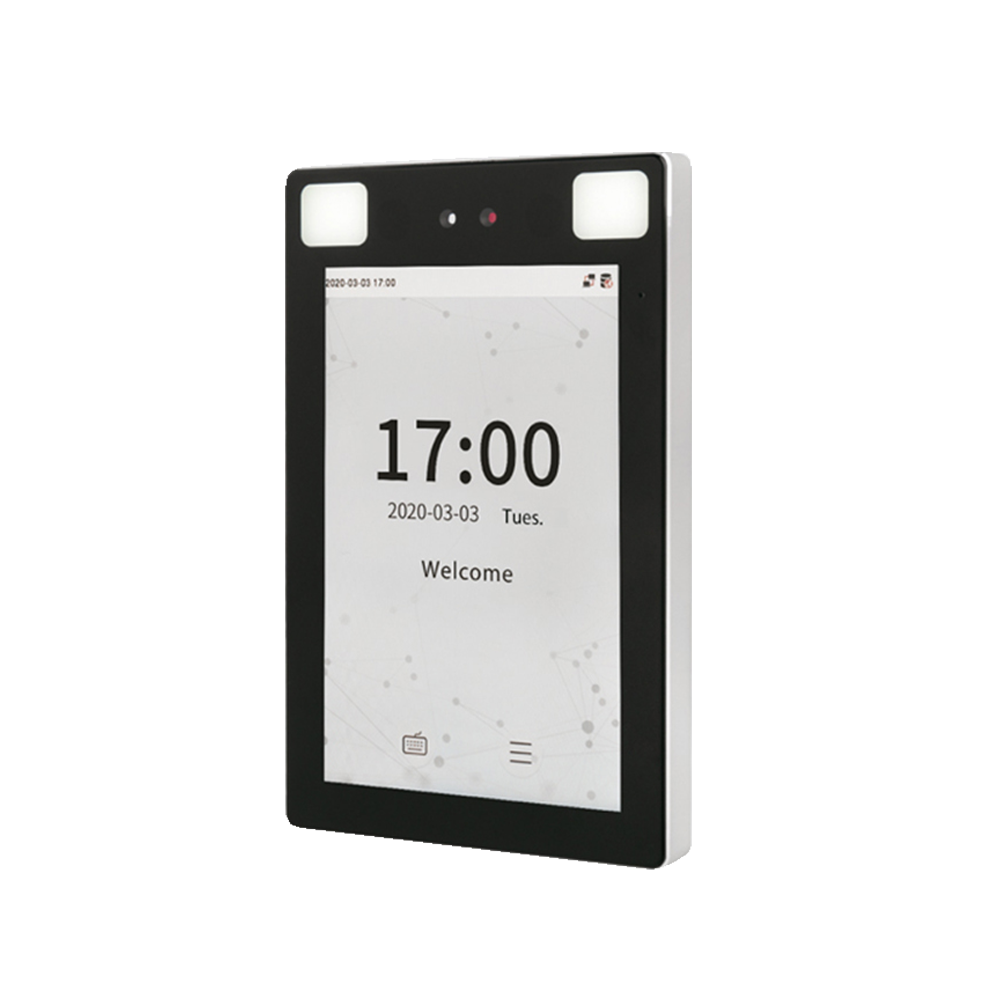Controllo accessi e presenze IP68 BioOnCard - Riconoscimento Facciale, del Palmo della mano, Scheda MF DESFire e PIN - 30.000 volti | 1.000.000 registri - 8" IPS touch | TCP/IP, WiFi, RS485 e Wiegand - Soft. Accessi: ZKBioCV - Soft. Presenza: ZKBioTime8 | GoTimeCloud