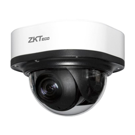 Telecamera IP dome 2 Mp LPR - 1/2.8_x009d_ Sony STAVIS CMOS - Funzione OCR (lettura targhe integrata) - Lente motorizzata 3.35~10.05 mm - IR LED portata 50 m | RS485 - Software LPR integrato | ZKBioCV