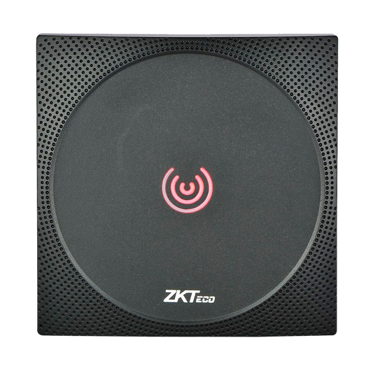 Lettore di accesso - Accesso tramite scheda EM, MF e MF DESFire - indicatore LED e acustico - RS485 ZKTeco | OSDP - Compatibile con i controller ZKTeco - Adatto per esterni IP65