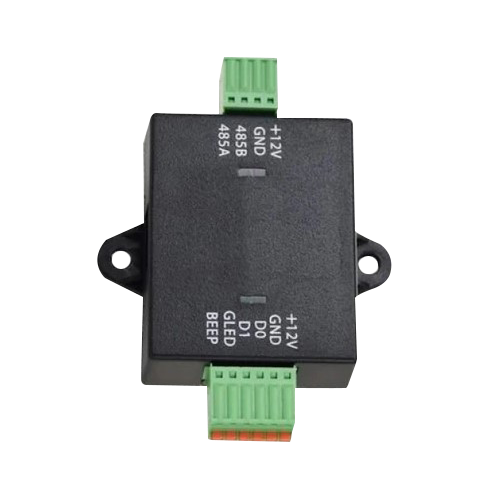 Converter Wiegand a RS485 - Uso specifico con lettori - Adatto al controller ZK-C2-260 - Fino a 4 convertitori per ogni controller - Assegnazione di indirizzi tramite switch - facile installazione