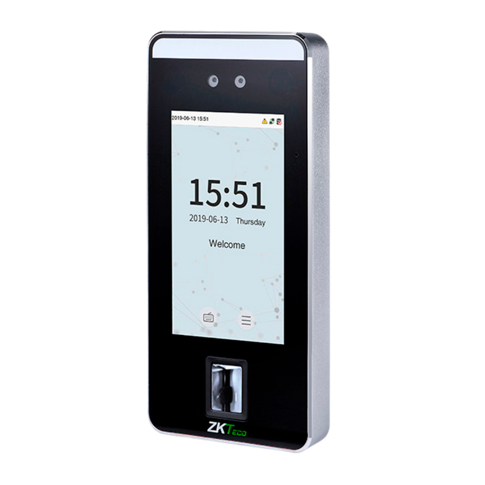 ZKTeco - Terminale accessi 5" facciale, palmo e impronta - ZK-VL-SPEEDFACE-V5LN-P-1-W-ZK