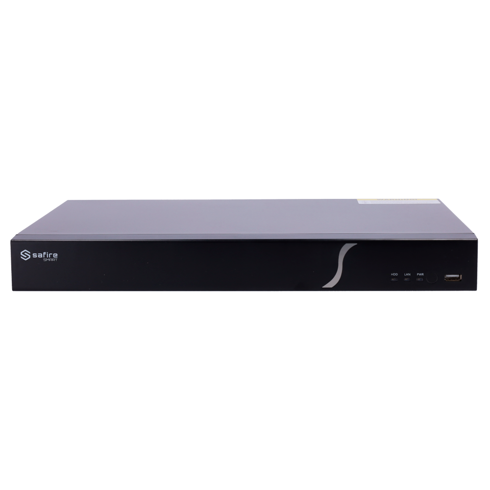 NVR Safire Smart B2 32 canali 8 MP con 2 HDD, modello SF-NVR6232A-B2
