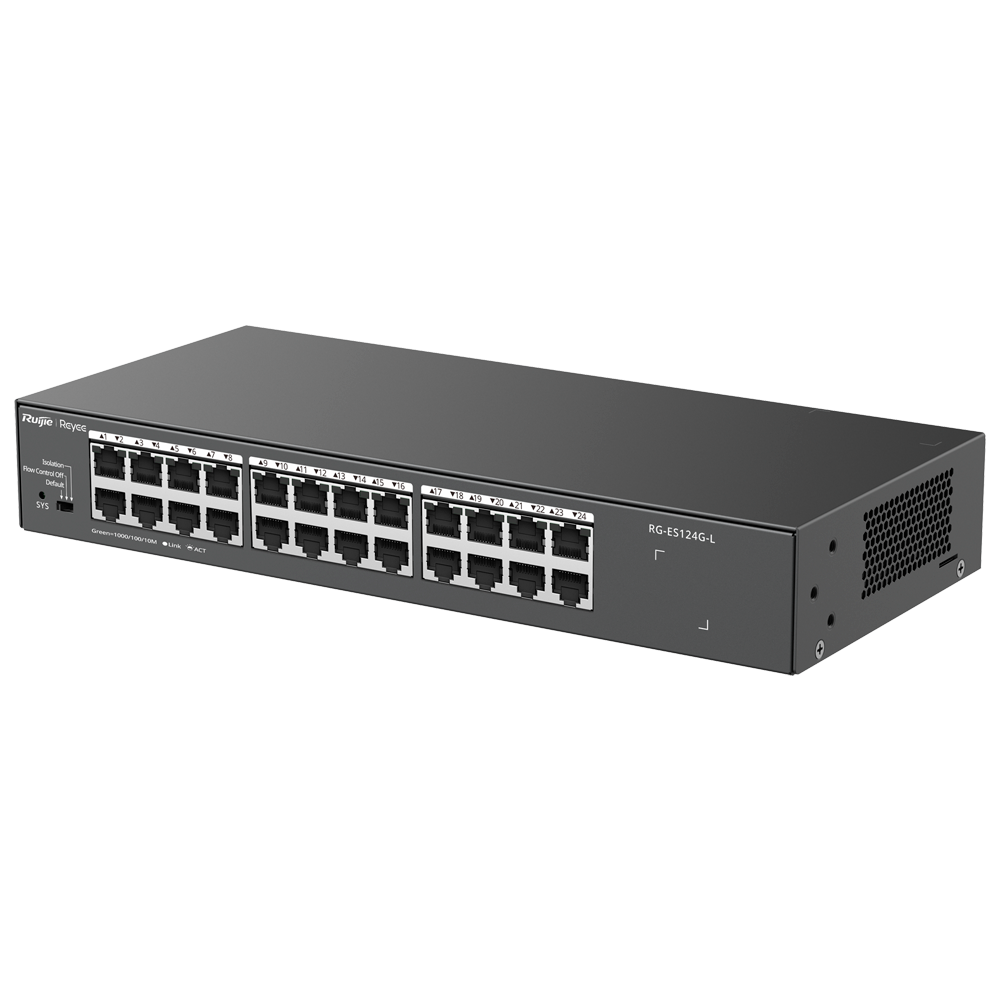 Reyee - Switch non gestito 24 porte Gigabit - RG-ES124G-L