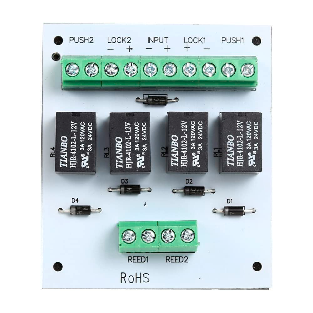 Modulo Relè - Creazione di 2 porte interbloccate - PCB-501