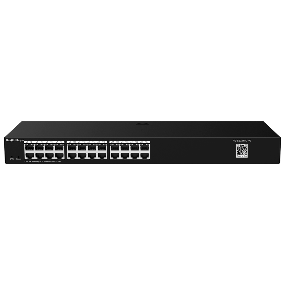 Reyee - Switch Cloud Managed L2 24 porte Gigabit - RG-ES224GC-V2